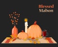 Autumn harvest pagan holiday Mabon